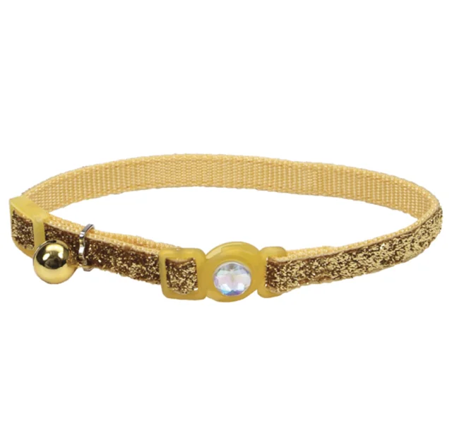 Безопасный ошейник Coastal Fashion Safe Cat для кошек, золотой, 1×30 см