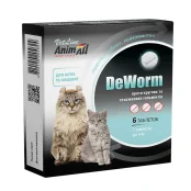 Антигельмінтний препарат AnimAll VetLine DeWorm для кішок і кошенят, упаковка
