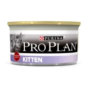 Вологий корм Purina Pro Plan Kitten для кошенят, з куркою, 85 г