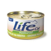 Консерва LifeCat Chicken With Duck для кошек от 6 месяцев, с курицей и уткой, 85 г