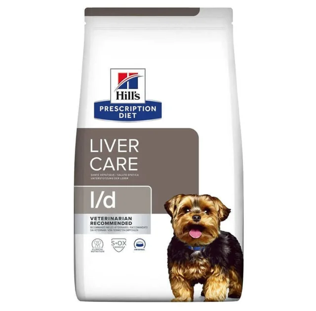 Сухой корм Hill's Prescription Diet Canine l/d Liver Care для собак с заболеваниями печени, 1.5 кг