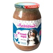 Консервы Леопольд для собак, мясо птицы с яблоками, 850 г