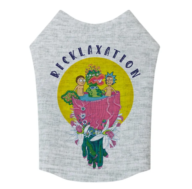 Майка WAUDOG Clothes для собак, малюнок "Рік та Морті 2", XS30, 40-46/23-28 см