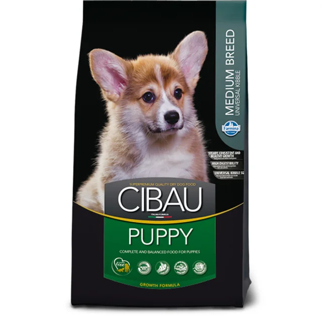 Сухой корм Farmina Cibau Puppy Medium для щенков средних пород, с курицей, 12 кг