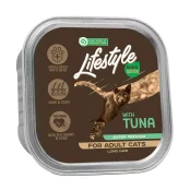 Консервы Natures Protection Lifestyle Long Hair Tuna для кошек с длинной шерстью, с тунцем, 85 г