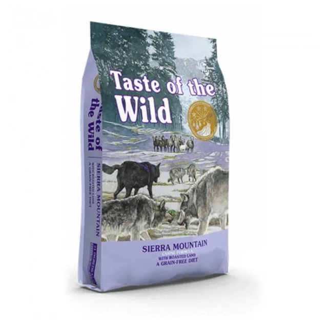 Сухой корм Taste of the Wild Sierra Mountain Canine для собак, с ягненком, 2 кг