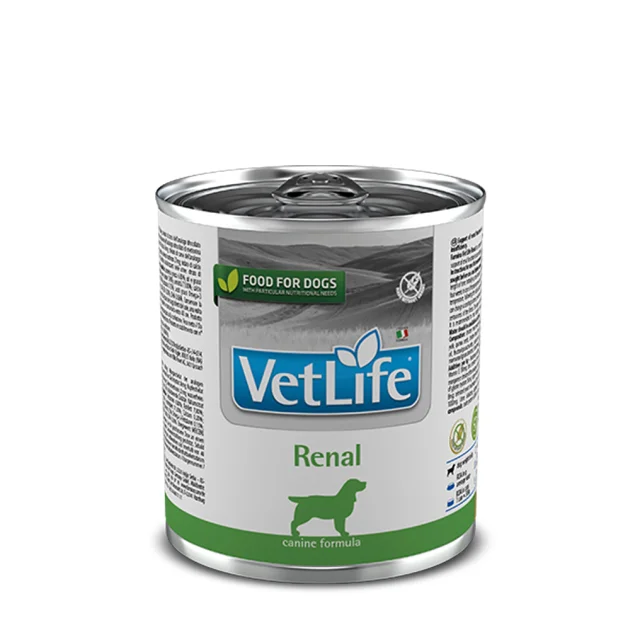 Влажный корм Farmina Vet Life Renal для собак, для поддержания функции почек, 300 г