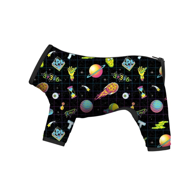 Дощовик Waudog Clothes для собак, малюнок "Рік і Морті 2", M35
