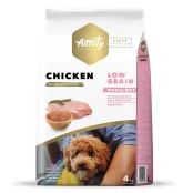 Сухий корм Amity Super Premium Adult Chicken для дорослих собак всіх порід, низькозерновий, з куркою, 4 кг