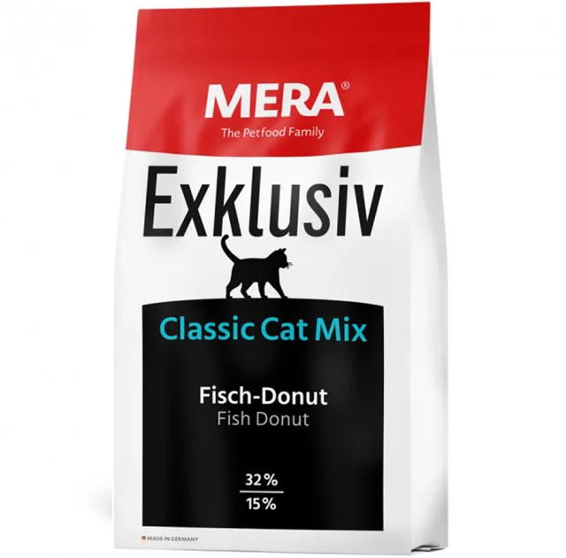 Сухой корм Mera Exklusiv Classic Cat Fish-Mix для взрослых кошек, с рыбой, 20 кг