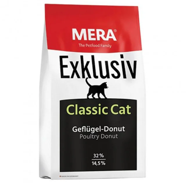 Сухой корм Mera Exklusiv Classic Cat Geflugel для взрослых кошек, с птицей, 10 кг