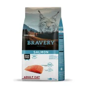 Сухой корм Bravery Salmon Adult Cat для взрослых кошек, с лососем, 7 кг