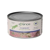 Вологий корм Essence  для дорослих котів, з індичкою, 200 г