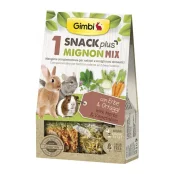 Ласощі GimBi мікс для гризунів, з травами та овочами, 50 г
