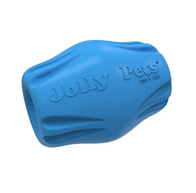 Жевательная игрушка Jolly Pets Flex-N-Chew Bobble для собак, синяя, 6.5 см