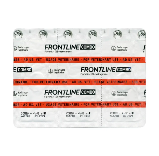Краплі Boehringer Ingelheim Фронтлайн Комбо Спот Он від бліх і кліщів для собак, 40-60 кг, ціна за 1 піпетку