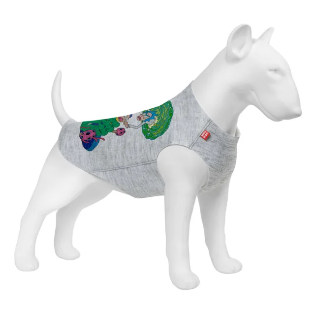 Майка Waudog Clothes для собак, малюнок "Рік і Морті 3", S35