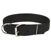 Нашийник подвійний Coastal Macho Dog для собак, чорний, 4.5×65 см