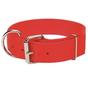 Нашийник подвійний Coastal Macho Dog для собак, червоний, 4.5×70 см