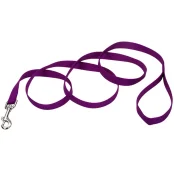 Нейлоновий поводок Coastal Nylon Training для собак, пурпурний, 2.5×1.8 м