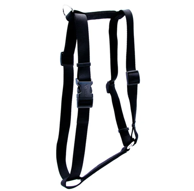 Нейлоновая шлея Coastal Nylon Adjustable для собак, черный, 1.6×40-66 см