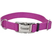Ошейник Coastal Titan Buckle для собак, орхидея, 2×30-45 см