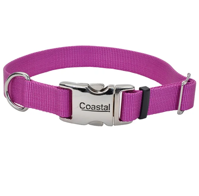 Ошейник Coastal Titan Buckle для собак, орхидея, 2×30-45 см