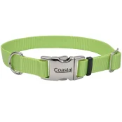 Нейлоновый ошейник Coastal Titan для собак, лимонный, 2.5×50 см