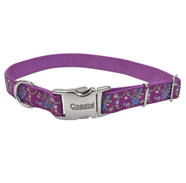 Ошейник Coastal Pet Attire Ribbon для собак, фиолетовый, 1.6×45 см