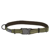Нейлоновий нашийник Coastal K9 Explorer для собак, зелений, 2.5×45-65 см