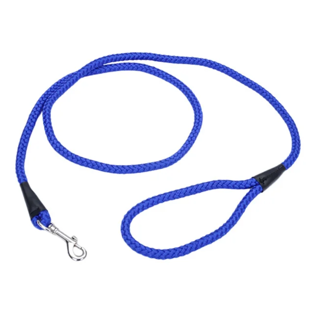 Поводок Coastal Rope Dog Leash для собак, круглый, синий, 1.8 м