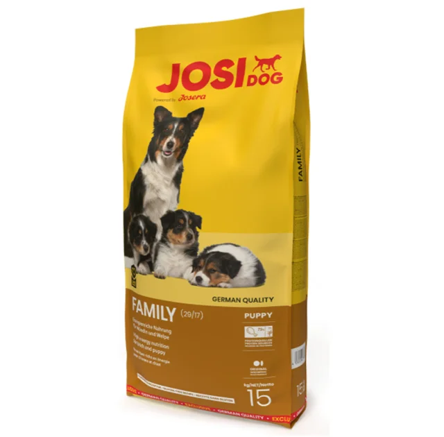 Сухой корм Josera JosiDog Family для кормящих, беременных собак или щенков до 8-й недели, 15 кг