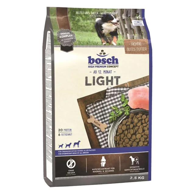 Сухий корм Bosch HPC Light, для собак, 2.5 кг