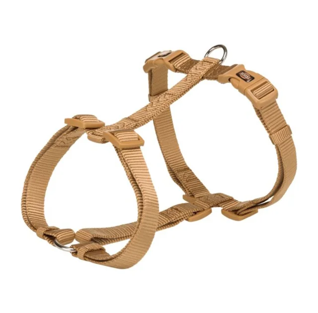 Шлея Trixie Premium H-Harness для собак, 60-87 см, 25 мм, розмір L, карамель