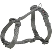 Шлея Trixie Premium H-Harness для собак, 60-87 см, 25 мм, размер L, графит