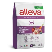 Сухий корм Alleva Equilibrium Sensitive Duck Adult Cat для котів з чутливим травленням, качка, 1.5 кг
