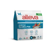 Сухий корм Alleva Equilibrium Sensitive Fish Adult Cat для котів з чутливим травленням, риба, 400 г
