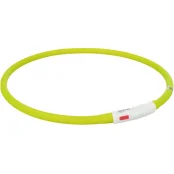 Нашийник Trixie Flash Light USB XS-XL світиться, 70 см х 10 мм, зелений
