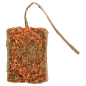 Лакомство Trixie для грызунов, камень из глины, с морковью, 100 г