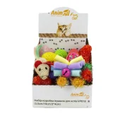 Набор игрушек AnimAll Fun Cat для кошек, VP018, 24 шт.