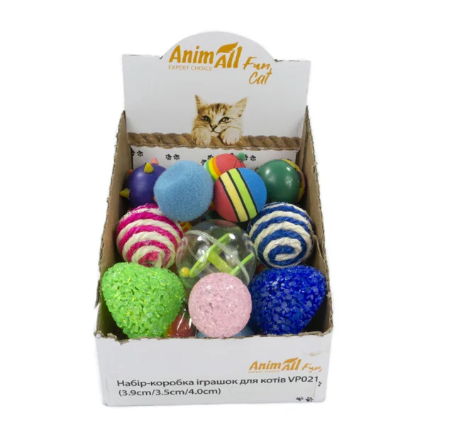 Набор игрушек AnimAll Fun Cat для кошек, VP021, 30 шт.