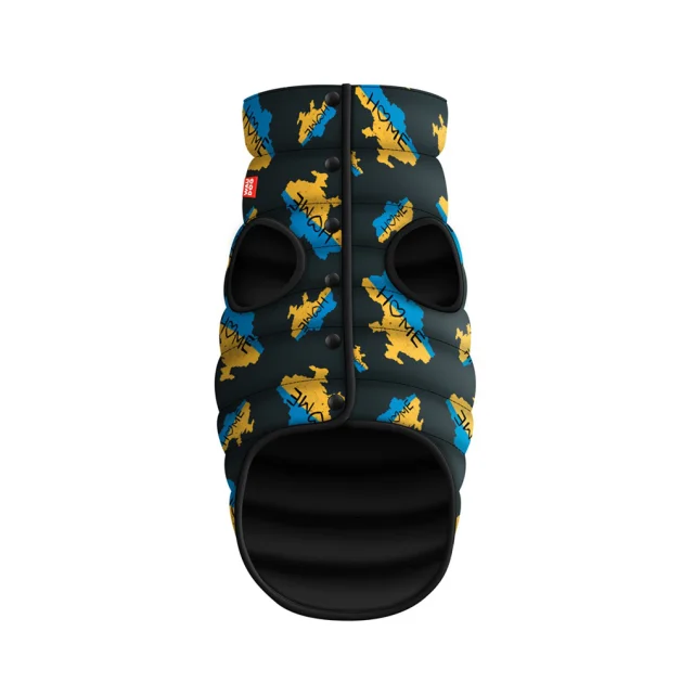 Курточка Waudog Clothes для собак, малюнок "Дім", XS25, 36-38/27-30 см