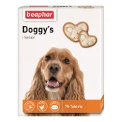 Вітамінізовані ласощі Beaphar Doggy’s Senior для собак старше 7 років, 75 табл