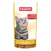 Ласощі Beaphar Vit Bits подушечки з мультивітамінною пастою для котів, 35 г