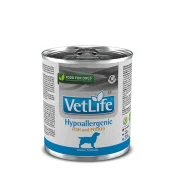 Вологий корм Farmina Vet Life Hypoallergenic Fish&Potato для собак, при харчовій алергії, 300 г