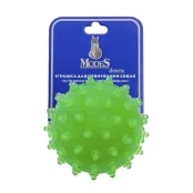 Игрушка Modes Denta мяч мина для собак, размер M, 7.5 см, зеленый