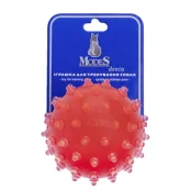 Игрушка Modes Denta мяч мина для собак, размер M, 7.5 см, розовый