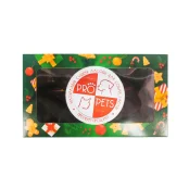 Новорічний бокс AnimalHome "Смачний" для собак, ласощі (печінка, аорта, п'ятак), 200 г