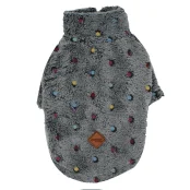 Батник Paw Star Bonibon Plush для собак, розмір XXL, сірий