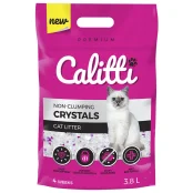 Силікагелевий наповнювач Calitti Crystals для котячого туалету, 3.8 л